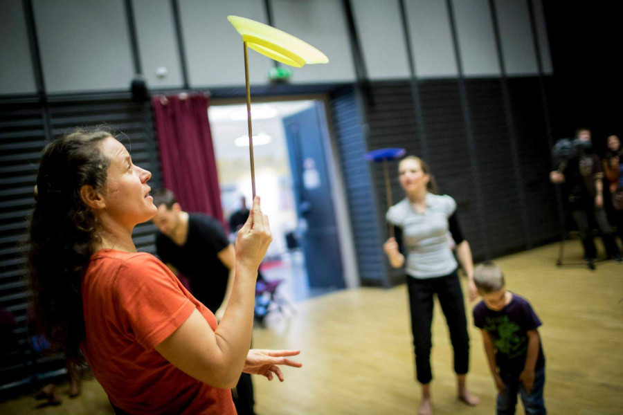 Cirkusový workshop pro děti a rodiče